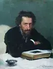 Oil painting Portrait-of-composer-and-journalist-Pavel-Ivanovich-Blaramberg-Ilia
