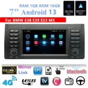 7'' Android 13 1+16GB Car Stereo Radio GPS Navigation For BMW E38 E39 E53 M5 X5