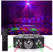 DJ Disco Ball Party Light w/ DMX512 & Sound Activation - LED Stage Strobe
