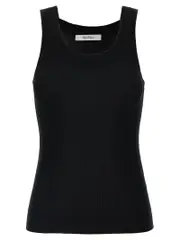 [Max Mara] Max Mara-Eliadi Top Nero-Donna M