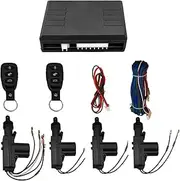 STGTZPLPDU Car Remote Control Central Locking, One Tractor Three Car Central Locking System, 12V Door Lock, Sound and Light Reminder Door Lock