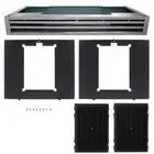 Zephyr Range Hood Recirculating Accessories w/ Charcoal Filters Stainless Steel