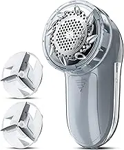 Fabric Shaver, Lint Remover, Bymore Lint Shaver Defuzzer Sweater Shaver for Clothes and Furniture AC Adapter or Battery Operated Pill Fuzz Remover
