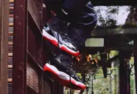 在飛比找Yahoo!奇摩拍賣優惠-NIKE Air Jordan 11 AJ11 Bred 黑