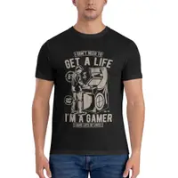 在飛比找蝦皮購物優惠-Get A Life 視頻遊戲玩家休閒 T 恤大