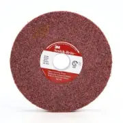 Scotch-Brite Metal Finishing Convolute whl, MF-WL, 5A Medium, 6" x 1/2" x 1"