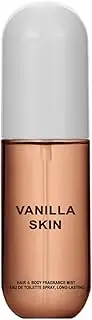 Vanilla Skin Perfume,Vanilla Essential Oil for Skin,Long-Lasting Fragrance Spray for Women, Vanilla Skin Body Mist,Eau De Toilette Spray,Vanilla Hair & Body Perfume Spray (1pcs)