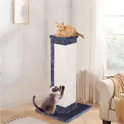 BEASTIE Cat Tree Scratching Post Scratcher Tower Condo House Furniture Wood 92cm