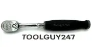 SNAP ON TOOLS USA THL72 DT 1/4" Drive DARK TITANIUM Soft Grip Ratchet NEW