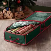 Gift Wrapping Paper Storage Container, Christmas Wrapping Organizer Bag TO