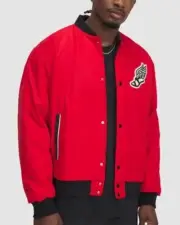 Stephen Curry Red Jacket For Men