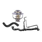 Gates Thermostat + Radiator Hose Kit for Audi A3 8P1 8PA 2.0L 147KW 04-13 Auto