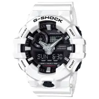 在飛比找蝦皮商城優惠-CASIO G-SHOCK 絕對強悍時尚運動錶/白 (GA-
