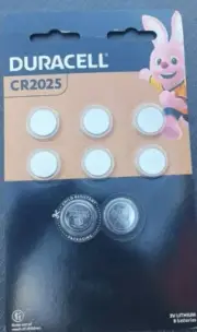 Duracell CR2025 3V Battery 8 Pack
