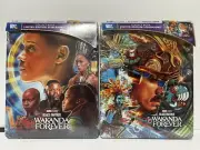 Black Panther: Wakanda Forever Steelbooks 4K (4K UHD + Blu-ray + Digital) New!
