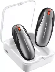 Rechargeable 14000mAh Hand Warmers 2-Pack with Charging Case & Quick Heat Fea...