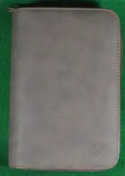 Vintage Enzo Baglioni Day Planner Brown New