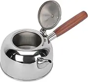 Hoement 1pc Stainless Steel Teakettle for Induction Cookers Multipurpose Water Kettle Elegant Design for Tea Coffee and Boiling Water Smooth Spout Flow