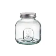 Ladelle Eco Recycled Rustico 350ml Clear Storage Jar