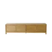 Avalon 4 Door Entertainment Unit Light Oak