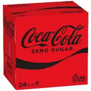 Coca-Cola No Sugar Cans 375mL 24 Pack