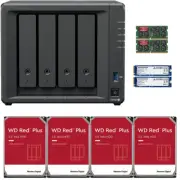 Synology DS423+ 4-Bay NAS 6GB RAM 1.6TB Cache 8TB (4x2TB) of WD Red Plus Drives