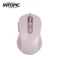 在飛比找PChome24h購物優惠-【INTOPIC 廣鼎】UFO-MS-Q112 飛碟光學有線