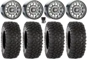 Sedona Sano Bdlk 15x7 Wheels Ct 35" XC450 Tires Can-Am Renegade Outlander