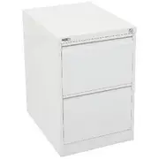 GO 2 Drawer Filing Cabinet White