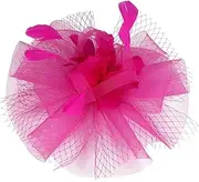 [TOVINANNA] Elegant Mesh Bridal Hat Headband Clip Stylish Women's Fascinators for Wedding Tea Party Cocktail