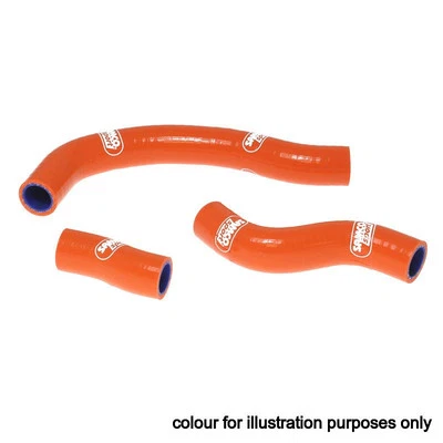 YELLOW Samco Silicon Rad Hoses fit KTM 450 SMR 2011-2012