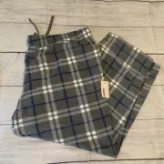 Sonoma Mens Micro Fleece Pajama Pants Size 4XB Blue Gray