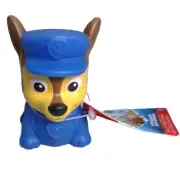 Nickelodeon Paw Patrol Chase Police Pup Dog 3 Inch Bath Toy Squirter Rubber Duck