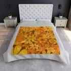 Retro Floral Velvety Blanket