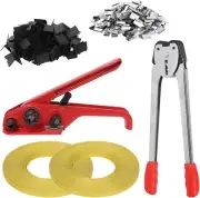 4-In-1 Heavy Duty Pallet Strapping Kit W/ Sealer & Edge Protectors