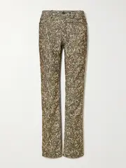 [Isabel Marant] Isabel Marant - Ferni Leopard-print Cotton-blend Corduroy Slim-leg Pants - Leopard print - FR 36 FR 36 Animal print