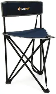 OZtrail Anywhere Stool, 45 cm Seat Height, Navy