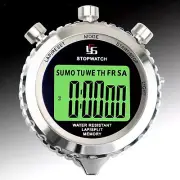 Metal Stopwatch 0.01S Precision Stop Watch Memory Timer for Running Training