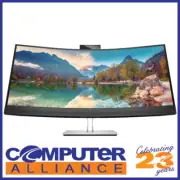 34" HP E34M G4 UWQHD 75Hz Monitor with USB Hub Webcam and Speakers