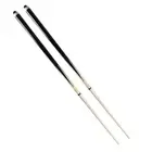2pcs Portable Pool Cue Wood Hard Rock for Home Pool Table Girls Boys Adults