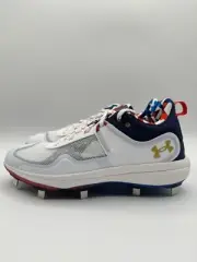 Under Armour Women’s Glyde LE MT USA Softball Cleats Size 7.5 |3026010-100|