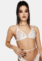 [EastnWest] White Cosmo Bralette