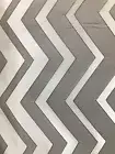 BEIGE LIGHT BROWN Zigzag Brocade Upholstery Drapery Fabric (54 in.) Sold BTY