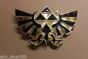 Nintendo THE LEGEND OF ZELDA Black and Gold Triforce Belt Buckle