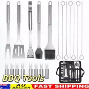 BBQ Tool Set Outdoor Barbecue Utensil Grill Utensils Cooking Kit Stainless Steel