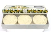 Saponificio Artigianale Fiorentino Lemon Scented Soaps 3 Pcs Made In Italy
