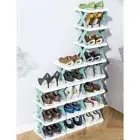 5-7 tiers Shoe Rack Folding Shoe Cabinet Narrow Shoes Storage Organizer Stand