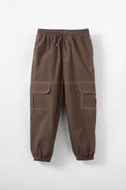 [Cotton On Kids] Cotton On Kids - Craig Cargo Pant - Hot choccy 3 HOT CHOCCY