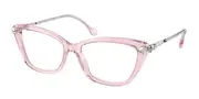 Swarovski SK2011 3001 Women’s Glasses Pink Size 55 - Private Health Rebate - Blue Light Block Available