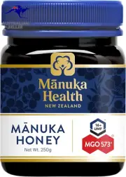 Authentic Raw Honey UMF 16+/MGO 573+ Manuka Honey (250G/8.8Oz), Superfood,from